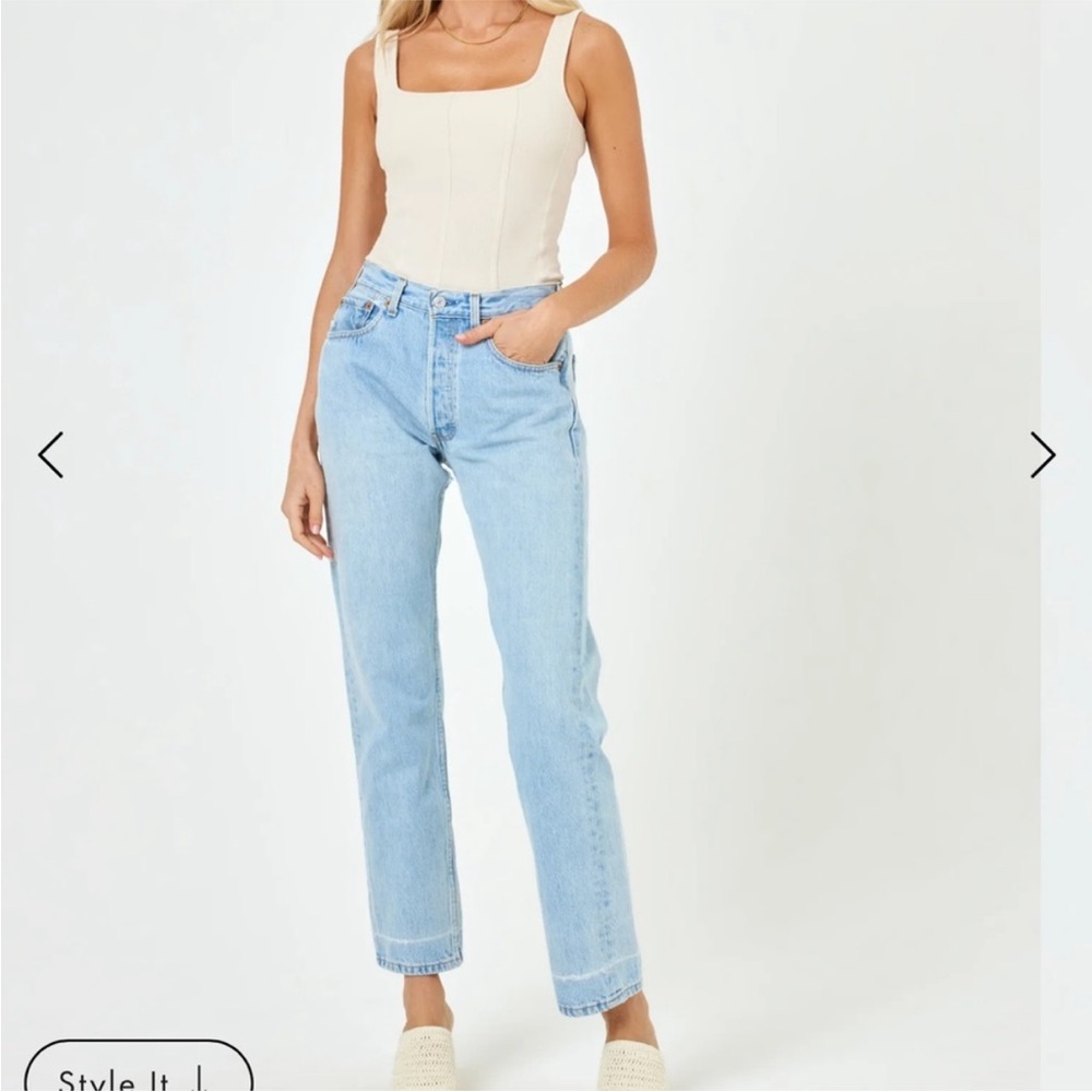 L*space Val Bodysuit Bone NWT XS